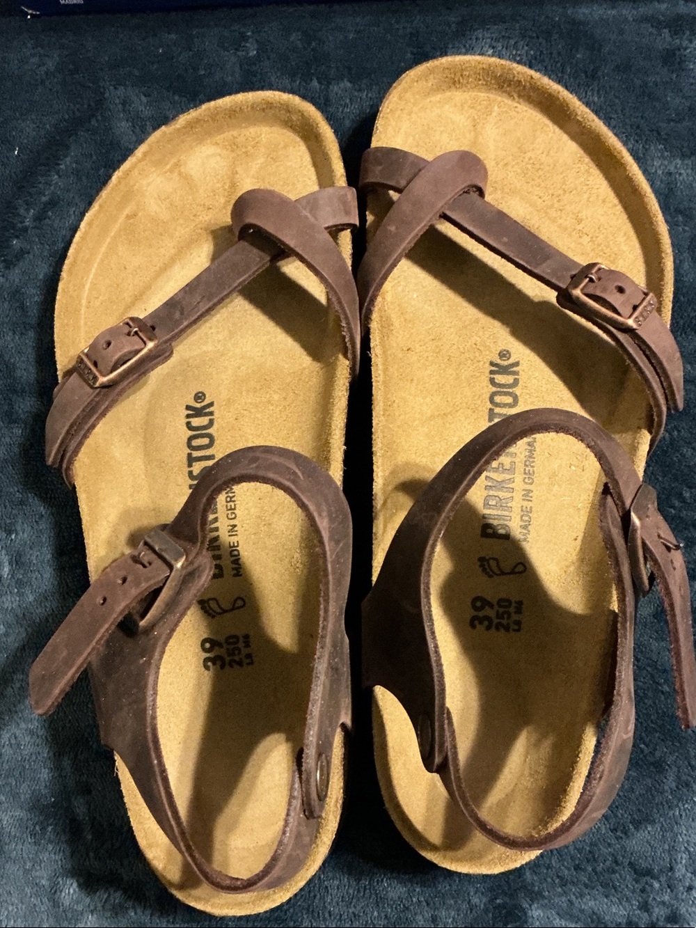 Birkenstock Brown Leather Multi-Strap Women's Sandal